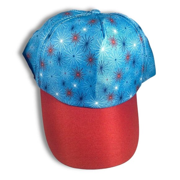 USA America Stars & Stripes Patriotic Baseball Caps Hat 4th of July NEW! OSFM - Picture 2 of 7